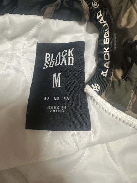 Geaca barbati blacksquad alba M