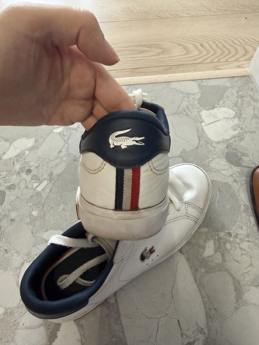 Кеды Lacoste белые