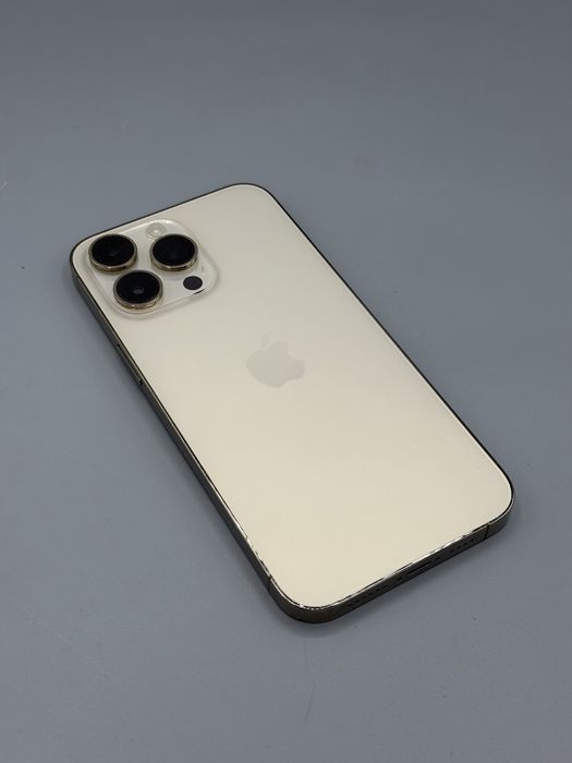 iPhone 14 Pro Max / 256 GB / Baterie 100% / Impecabil / Gold / Garantie un an