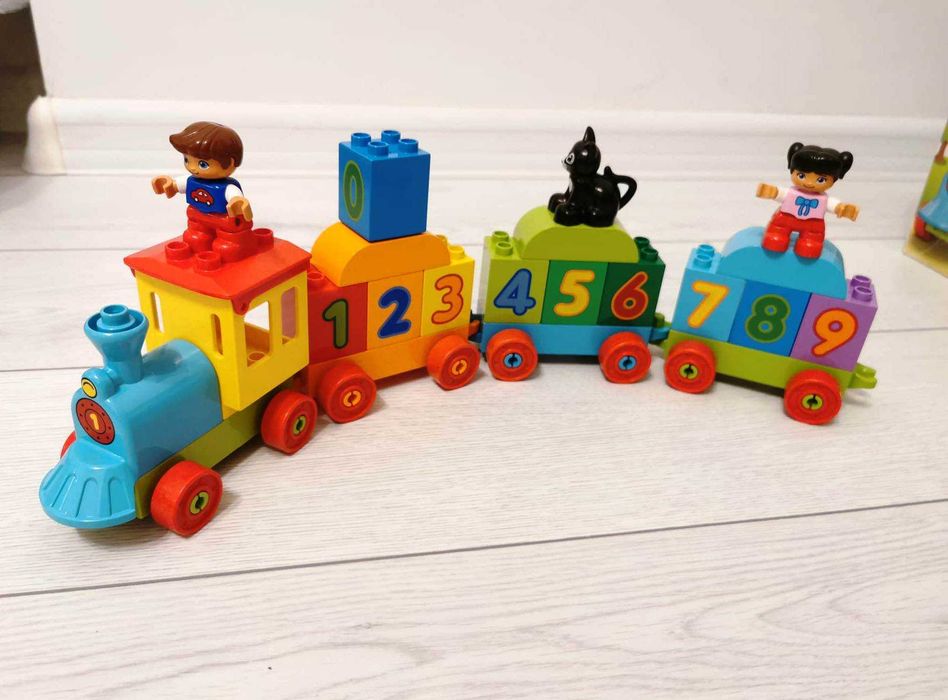 set Lego duplo tren numere