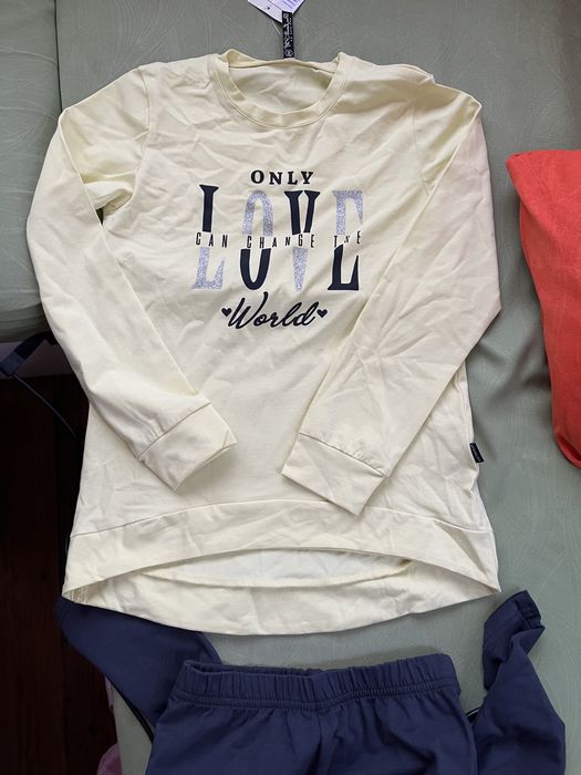 Детски комплект клин и блузка Дино 152 ръст