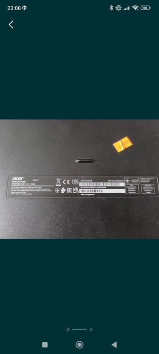 Ноутбук на запчасти/восстановление