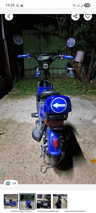 Электроскутер на запчасти