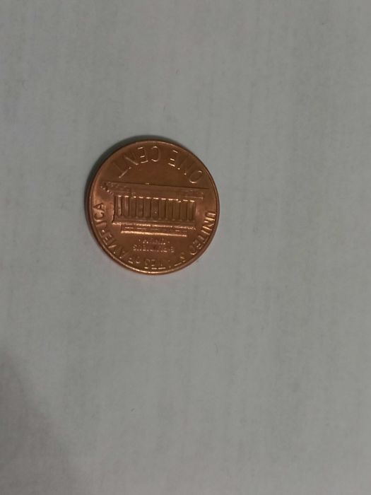 1 доларов цент монета