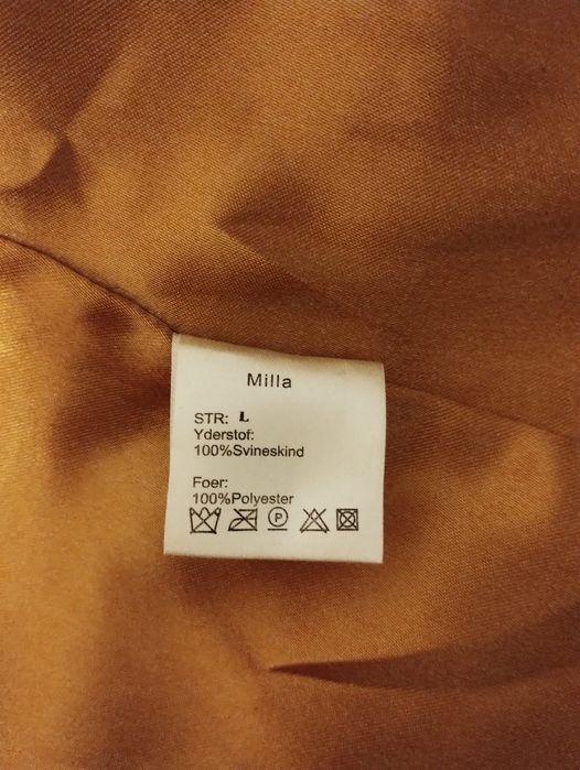 Haina din piele naturala