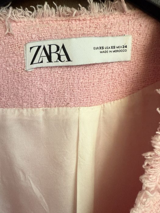 Розов блейзър ZARA XS