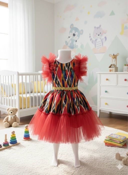 Платье в национльном стиле