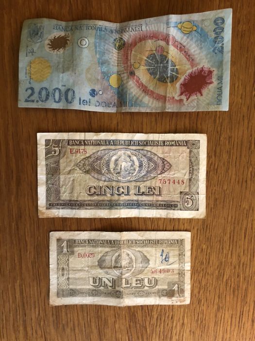 Bancnote vechi 2000 Lei
