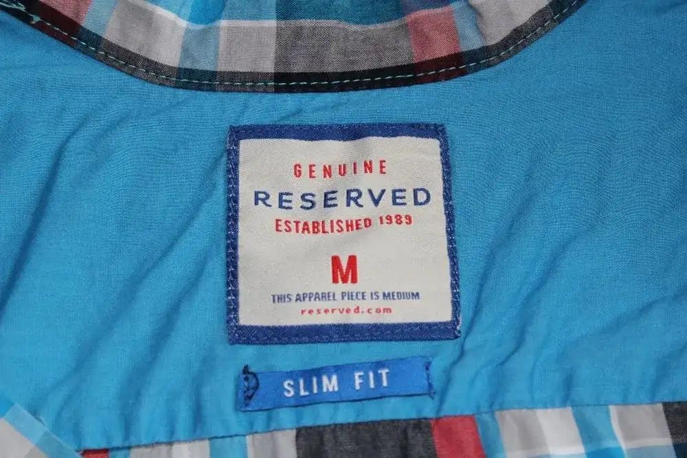 Camasa marca RESERVED slim-fit M bumbac noua