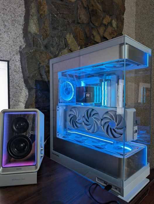 Топовая белая сборка в стиле минимализм-ПК 2025 PC