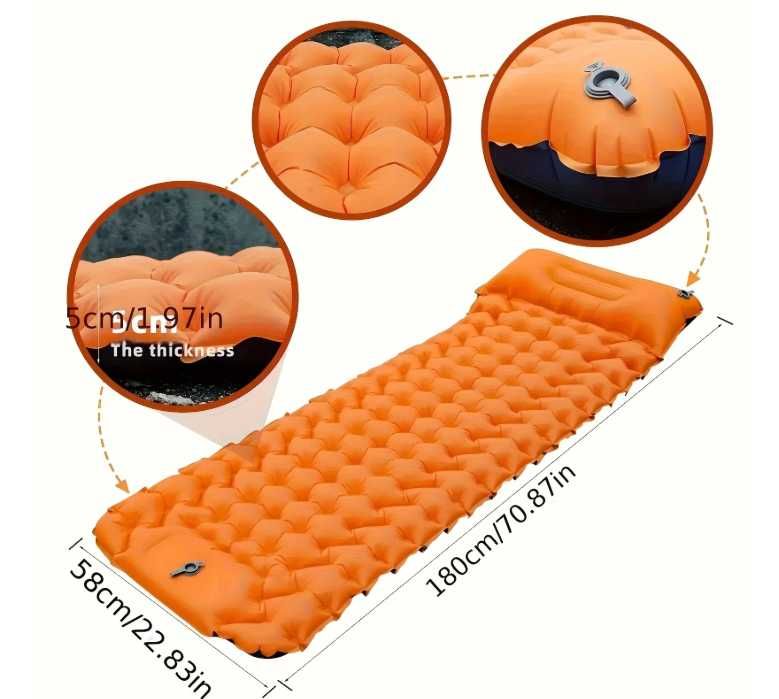 -60% ПРОМО – Ултралеко надуваемо шалте / дюшек за трекинг и къмпинг