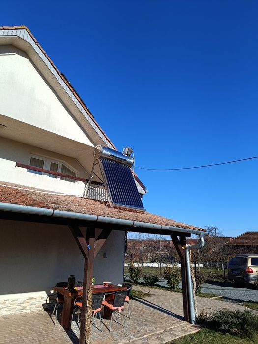 Boiler electric ELDOM, 112 litri, 51 W + Panou solar 135 litri SOLARO