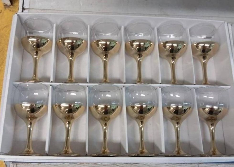 Стаканы 12 штук стакан набор фужер бокал рюмка праздник наурыз кружки