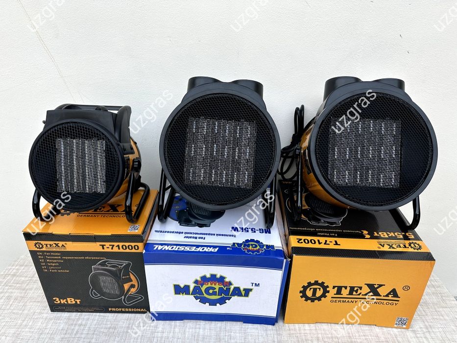 Бепул доставка печка тепловая пушка обогреватель TEXA 3квт / 5.5квт