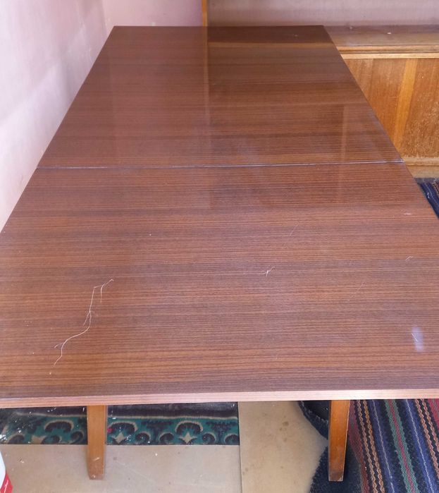 Полирована маса разтегателна, соц, 1977год.