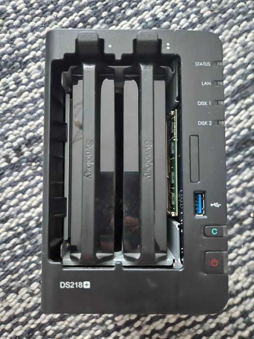 NAS Synology DS218+ upgrade ram 4GB (cu optiune de HDD-uri)