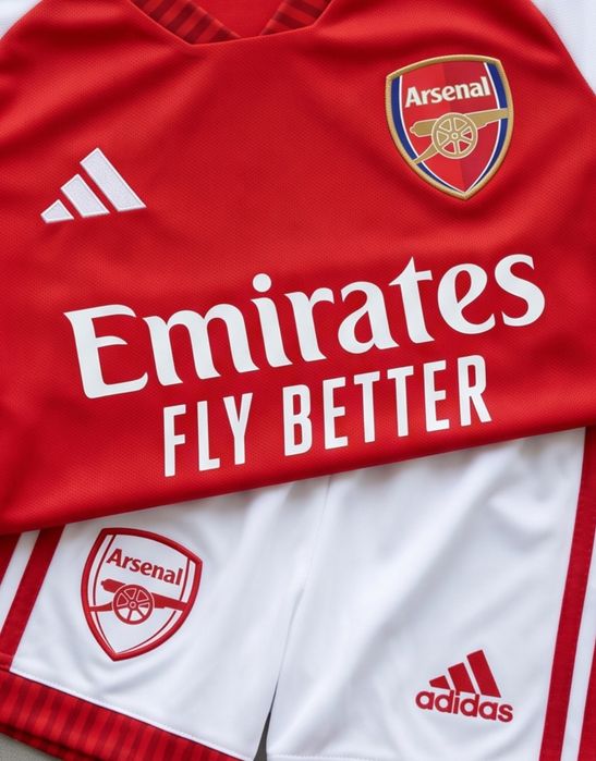 Футболен екип детски юношески ARSENAL  НОВО сезон 2026-27 година