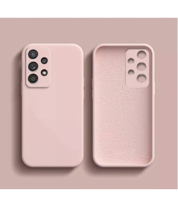 Husa Silicon Impact Case cu Alcantara - Samsung A52S/A53/A54/A55/A56/A57