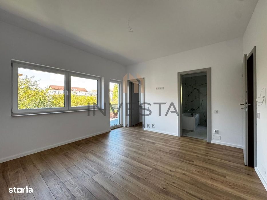 Casa tip duplex de vanzare, constructie noua, strada privata, Floresti