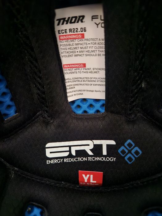 Vand casca enduro copii