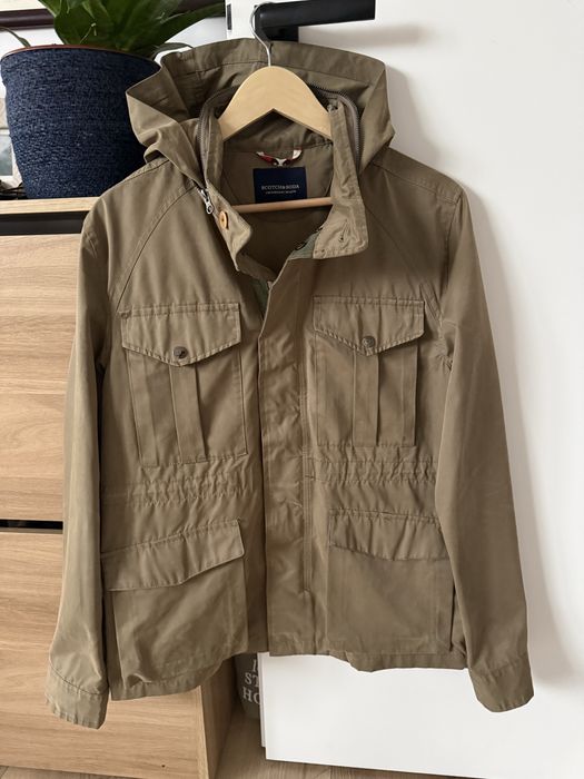 Geaca SCOTCH&SODA Stil Army cu Gluga Barbari | Marime L