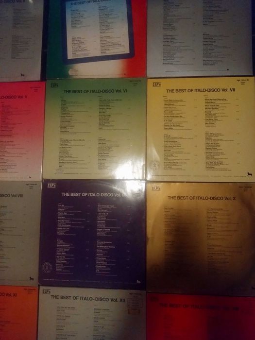 Vinyl-uri/ The Best of Italo-Disco/toata colectia vol 1-13
