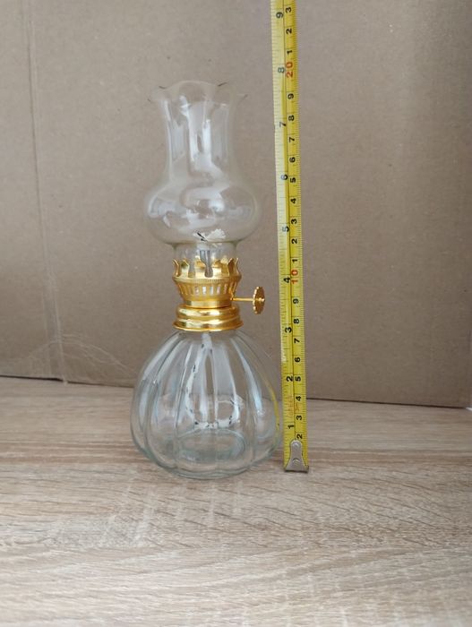 Lampă nouă din sticlă