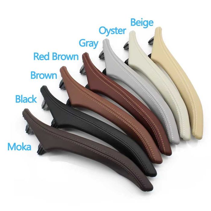 Вътрешна дясна дръжка за BMW F10 F11 F18 БМВ Ф10 Ф11 Ф18 кожена част