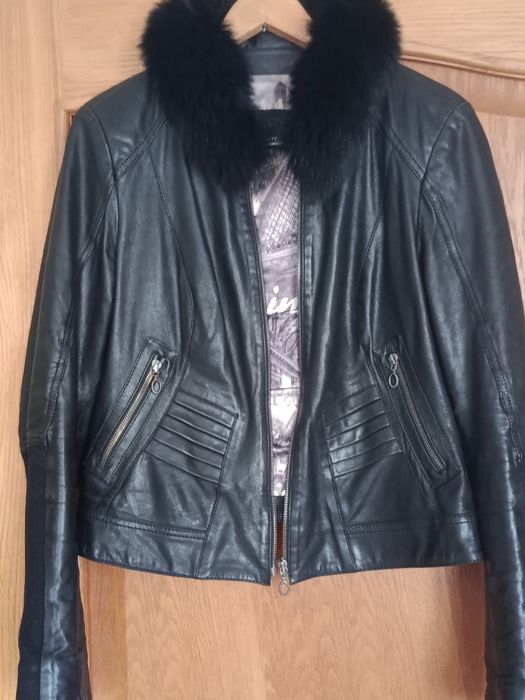 Натуральная кожаная куртка