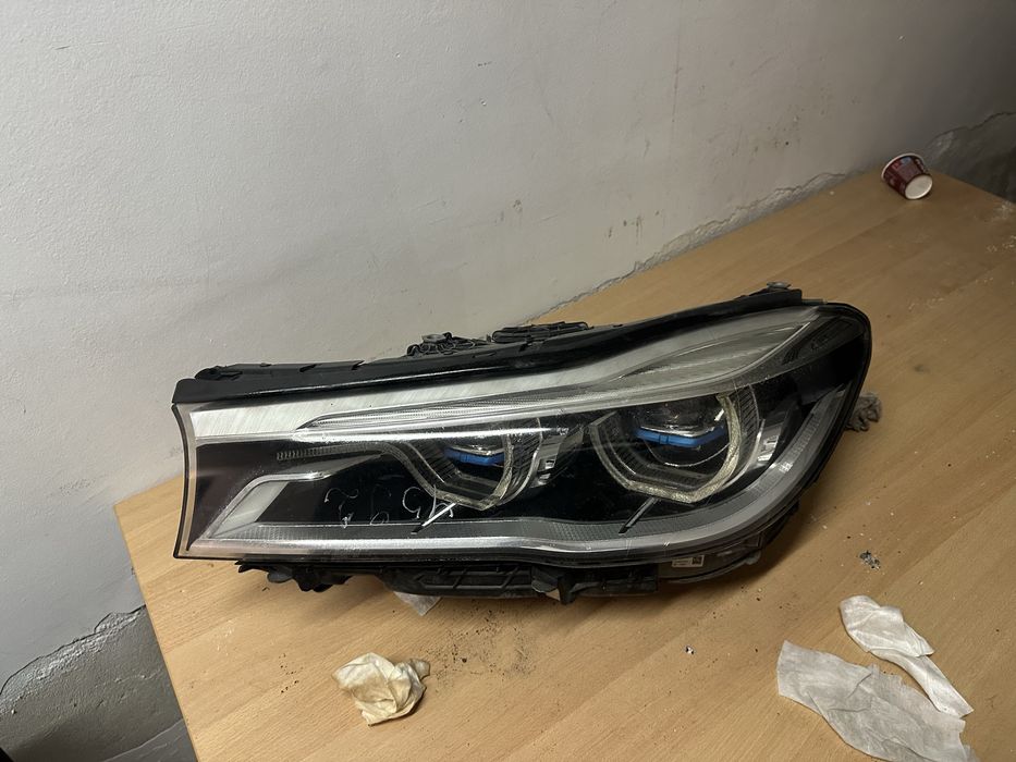 Ляв фар Бмв Г11 Г 12 фул лед лазар Full led Laser BMW 7 G11 7465605-01
