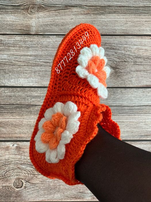 Тапочки домашние на теплой подошве