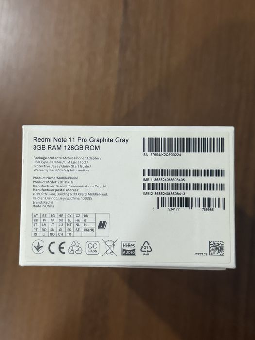 Redmi Note 11 Pro 128 GB