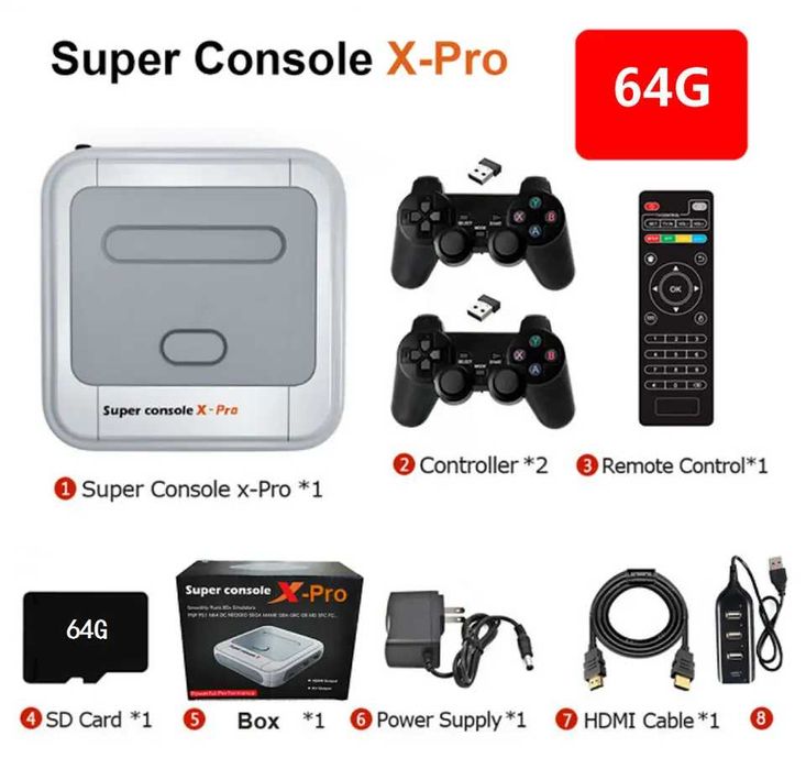 X-pro Супер игровая и TV консоль 2в1 (Новые в коробке)