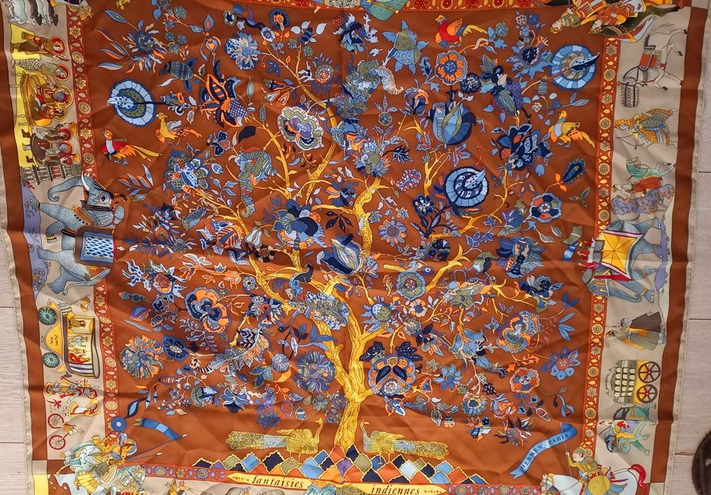 Eșarfă Hermes 90 copacul