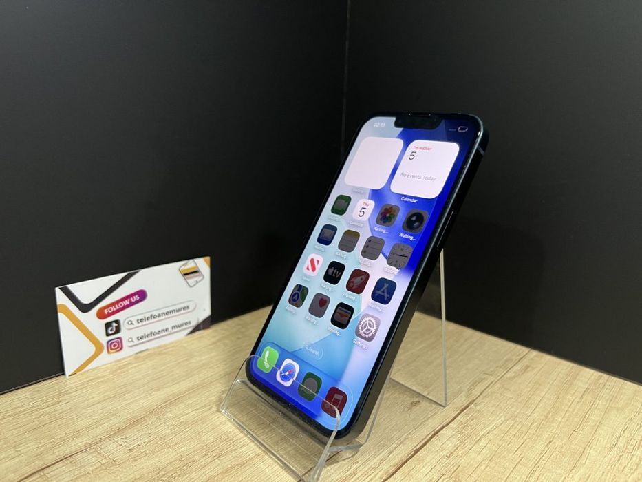 iPhone 13 256Gb Midnight Second-Hand 3 ani garanție, Telefoane Mur