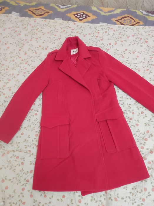 Лёгкий польто розовый 5000тг