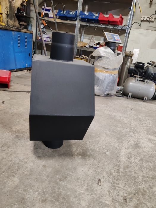 Recuperator de căldură pentru sobă sau șemineu, oțel 3 mm grosime!!!