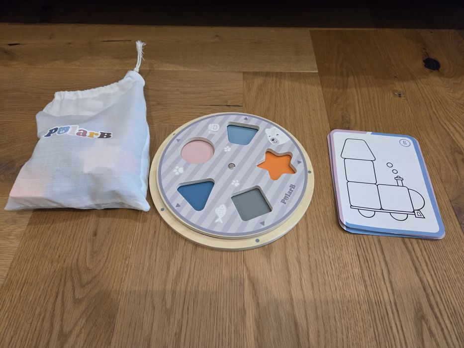 Дървен сортер с цветове и форми VIGA PolarB