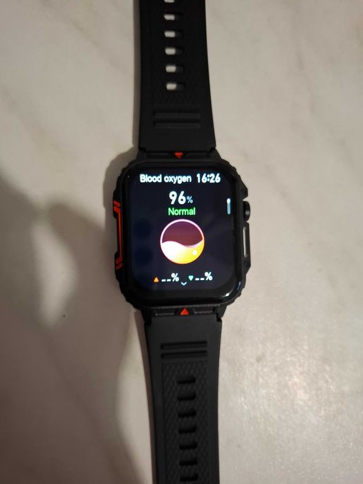 Smartwatch bluetooth compatibil Android IOS waterproof IP68