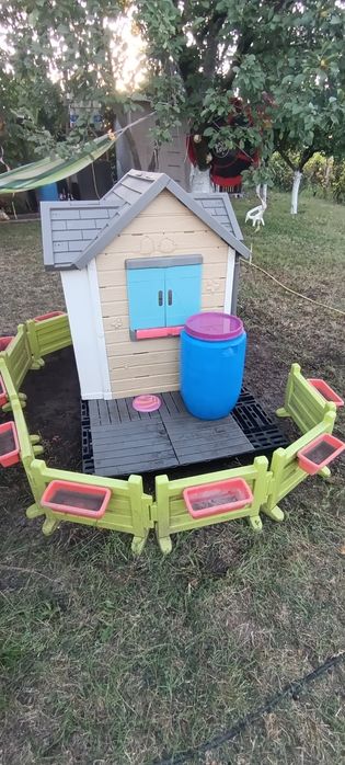Căsuță de joacă pentru copii Smoby Garden House