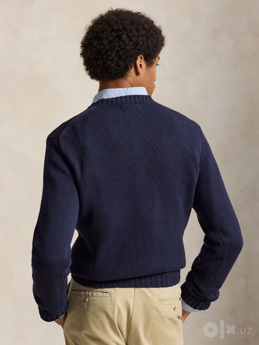 Свитер Ralph Lauren The Iconic Flag для мужчин и женщин, с флагом США