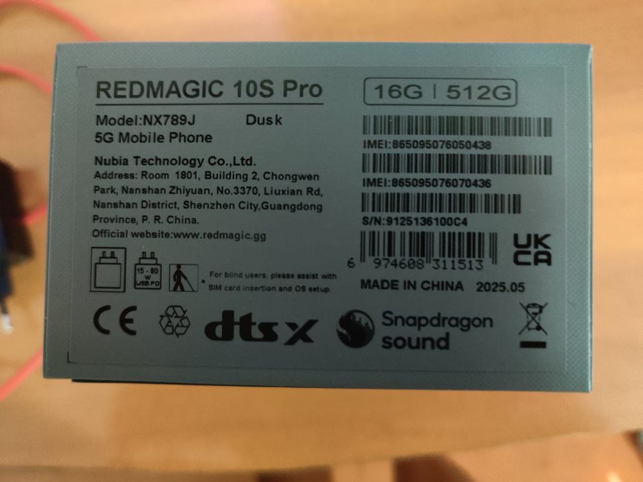 Redmagic 10S Pro