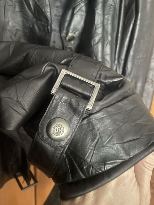 Яке от еко кожа, с намачкан ефект