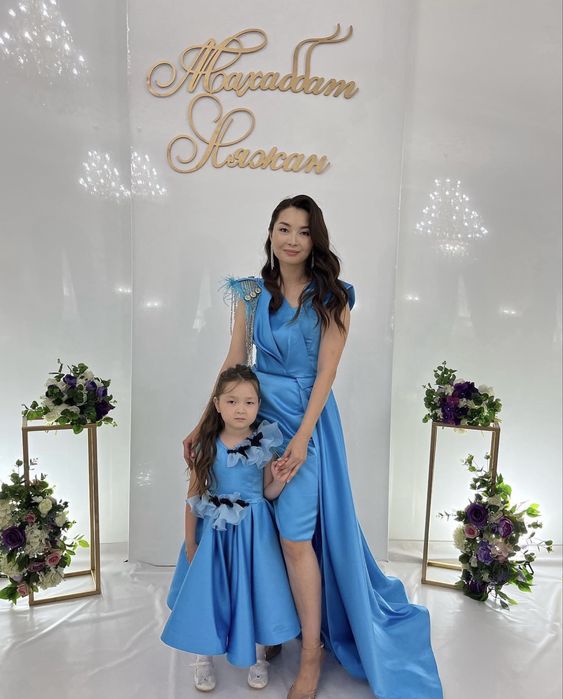 Платье мама и дочка