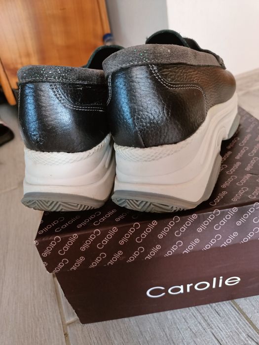 Mocasini tip sport din piele