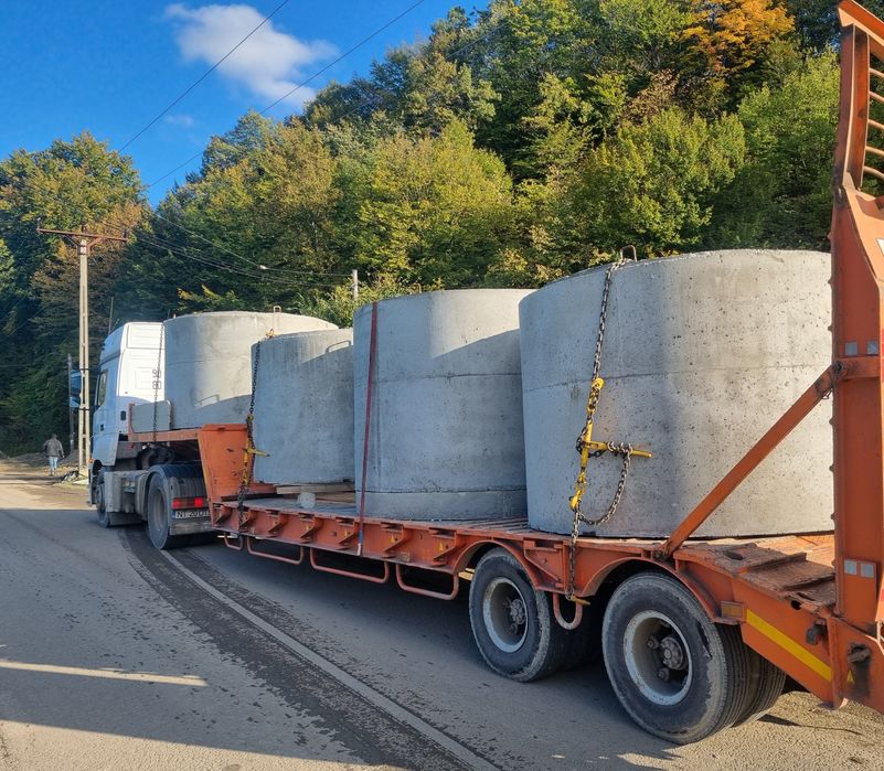 Transport utilaje,tractoare,utilaje construcții,escavator,dube,trailer