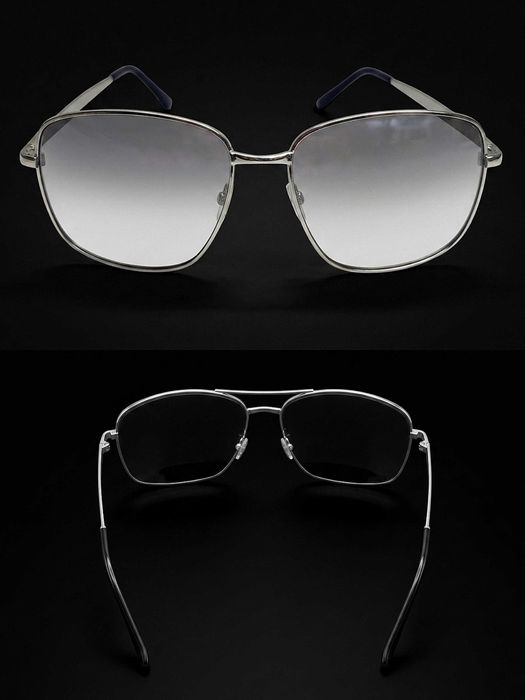 Солнцезащитные зеркальные очки Police Aviator.