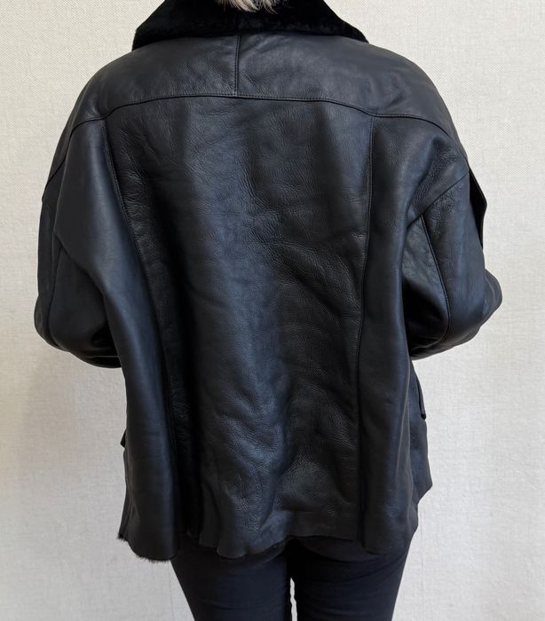 Дубленка пилот короткая