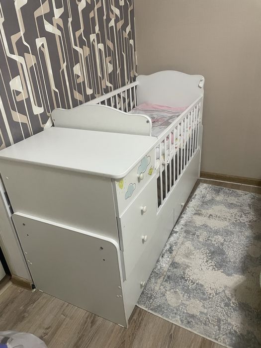 Детская кроватка трансформер