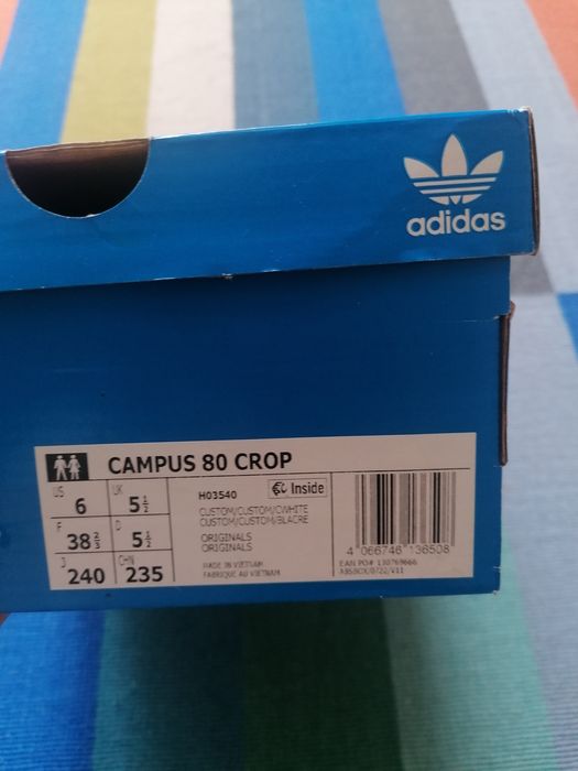 Adidas originals Campus 80 Crop 38 2/3